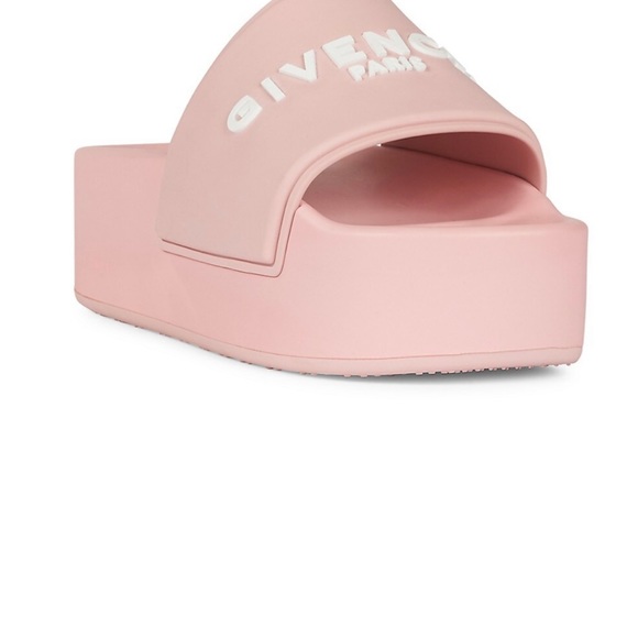 BNIB Givenchy Logo Slide Platform sandals 💕 size 38 - Picture 2 of 12